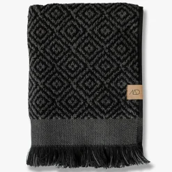 - MAROKKO håndklæde, sort/grå*Mette Ditmer Outlet