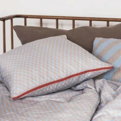 - MINI-sengesæt - Light blue/Tan - W140 x L220 cm^Mette Ditmer New