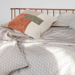 - MINI-sengesæt - Sand/Light grey - W140 x L220 cm*Mette Ditmer Sale