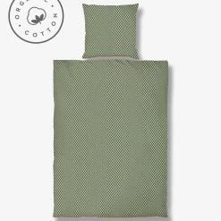 - MINI-sengesæt - Pine green/Tan - W140 x L200 cm^Mette Ditmer Sale