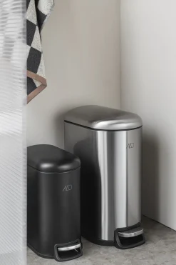 - MINI-WALTHER pedal bin, 5l. - Black^Mette Ditmer