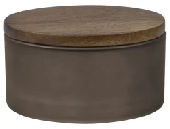 - MODEST-lågkrukke - Walnut*Mette Ditmer Best