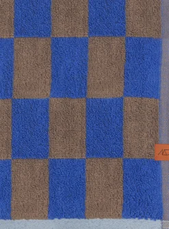 - RETRO badehåndklæde, kobolt*Mette Ditmer Outlet