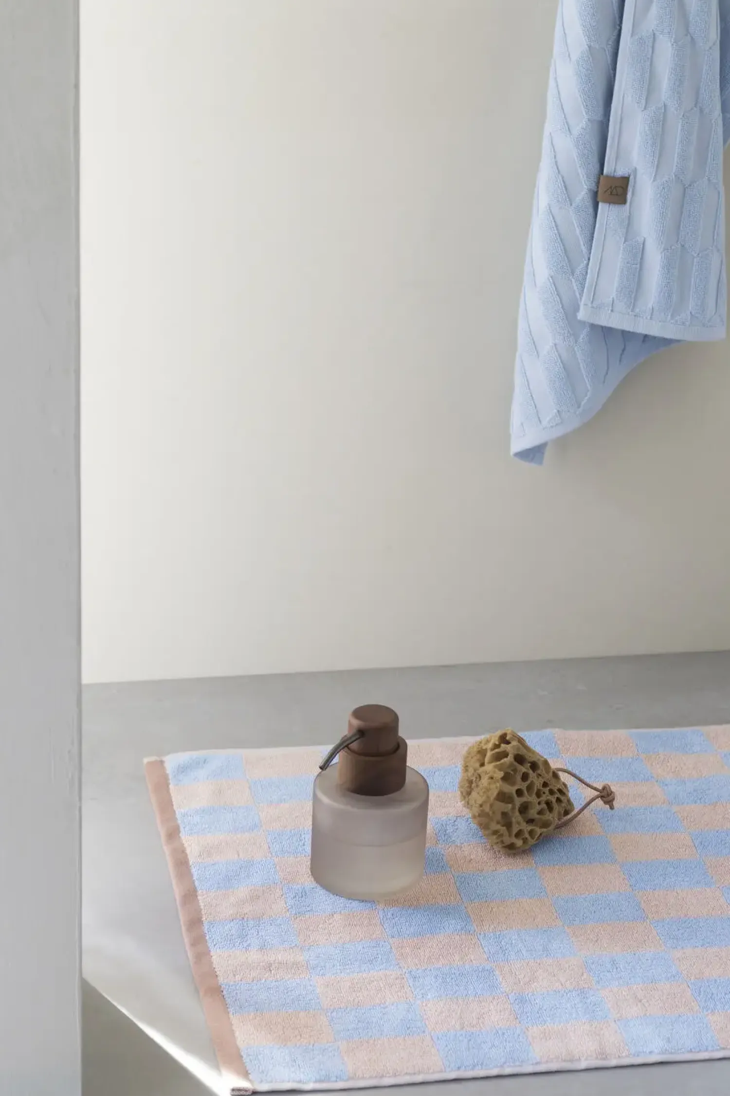 - RETRO-bademåtte - Light Blue^Mette Ditmer Best