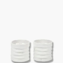 - RIBBON fyrfadsstage - Off-white - 2-pak*Mette Ditmer Online