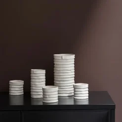 - RIBBON Vase - Large - Off-white^Mette Ditmer Outlet