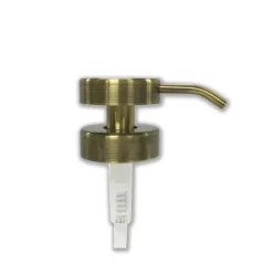 - Sæbepumpe-hoved, Messing^Mette Ditmer Online