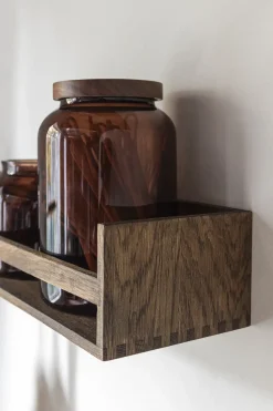 - SHOWCASE shelf - Dark oiled*Mette Ditmer Hot