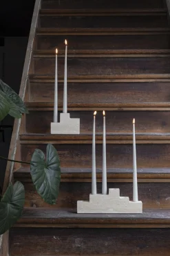 - STEP trio candleholder - Linen*Mette Ditmer Hot