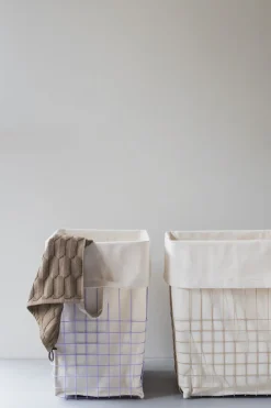 - STORE-IT trådkurv med bomuldspose - Large - Sand*Mette Ditmer New