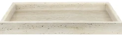 - TRAVERTINE tray, large - Linen*Mette Ditmer Discount