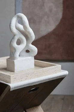 - TRAVERTINE tray, large - Linen*Mette Ditmer Discount