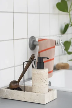 - TRAVERTINE dishwashing organizer - Linen^Mette Ditmer Online
