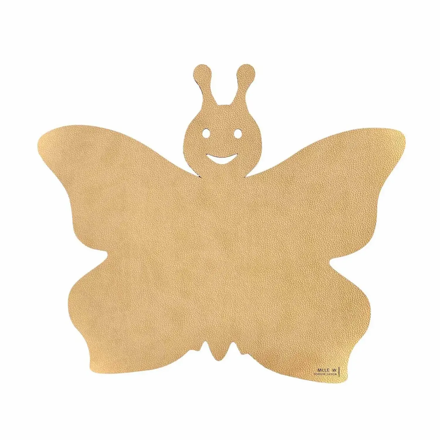 - Børne Dækkeserviet - Sommerfugl - Beige*MILLE W NORDISK DESIGN Discount