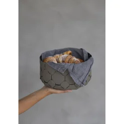 - Brødkurv - Grå - Ø 24 cm*MILLE W NORDISK DESIGN New