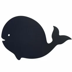 - Børne Dækkeserviet - Hval - Sort*MILLE W NORDISK DESIGN Outlet