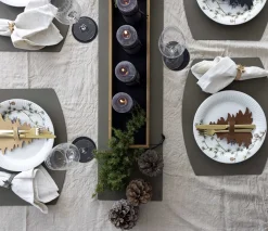 - Bordløber - Grå læder^MILLE W NORDISK DESIGN Sale