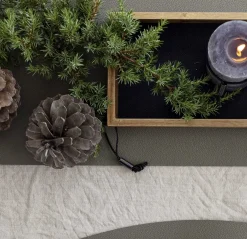 - Bordløber - Grå læder^MILLE W NORDISK DESIGN Sale