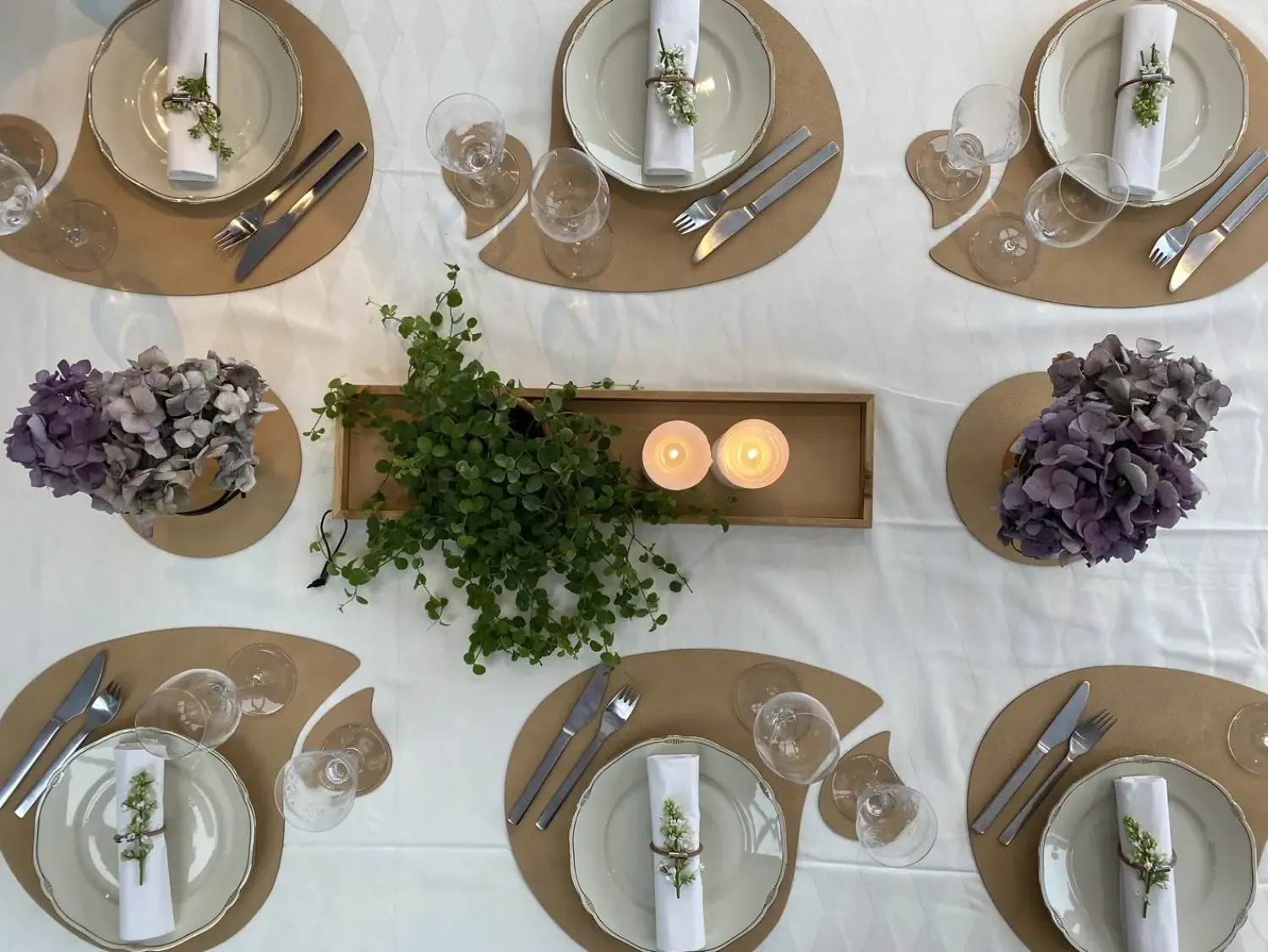 - Drop Glasbrik - Beige - 12x10 cm*MILLE W NORDISK DESIGN Clearance