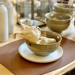 - Ellips Dækkeserviet - Beige - 45x35 cm*MILLE W NORDISK DESIGN Online