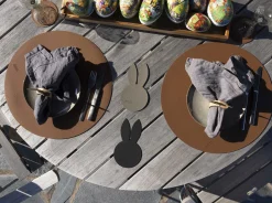 - Glasbrik/Coaster - Kanin - Sort^MILLE W NORDISK DESIGN Best