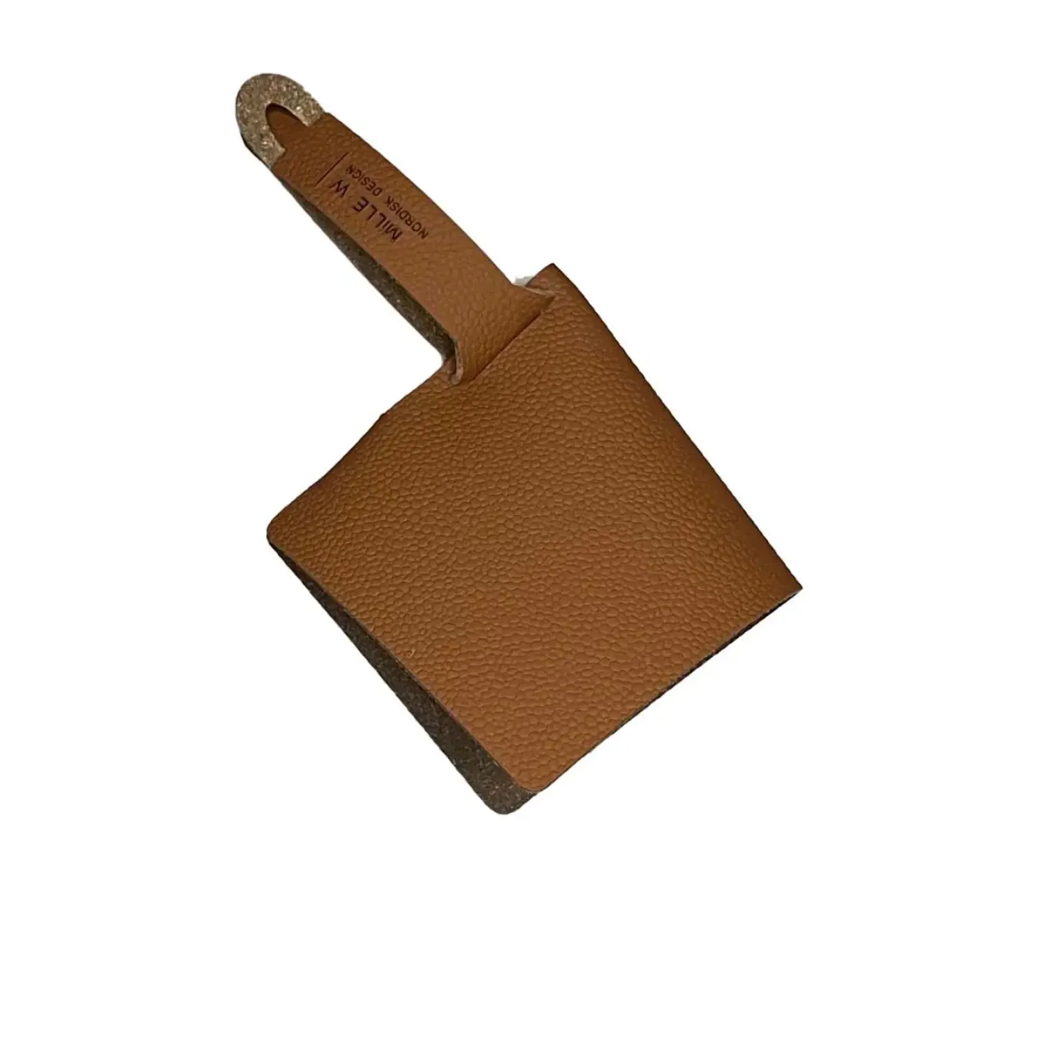 - Grydelap - Cognac læder^MILLE W NORDISK DESIGN Hot