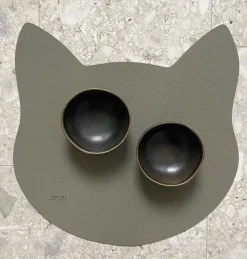 - Kat - Madskål Måtte - Grå - Large^MILLE W NORDISK DESIGN Outlet