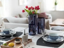 - Lyslygte/Vase i large (Sort)^MILLE W NORDISK DESIGN