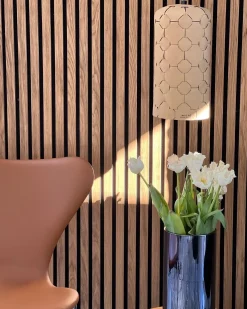 - Polar Lights - Pendel - Grå læder - Medium^MILLE W NORDISK DESIGN