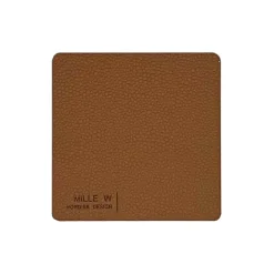 - Rektangulær Glasbrik - Cognac - 10x10 cm*MILLE W NORDISK DESIGN Hot