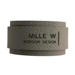 - Servietring - Grå læder^MILLE W NORDISK DESIGN Sale