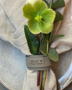 - Servietring - Grå læder^MILLE W NORDISK DESIGN Sale