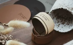 - Servietring - Grå læder^MILLE W NORDISK DESIGN Sale