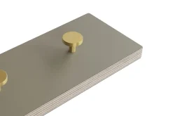 - COLOR Knagerække i træ varm grå - 70 cm*Moudhome Sale