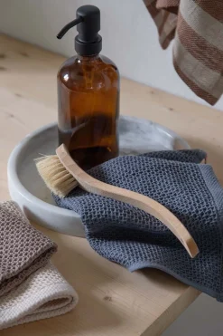 - NUURI karklud brun bomuld - 34x34 cm^Moudhome New