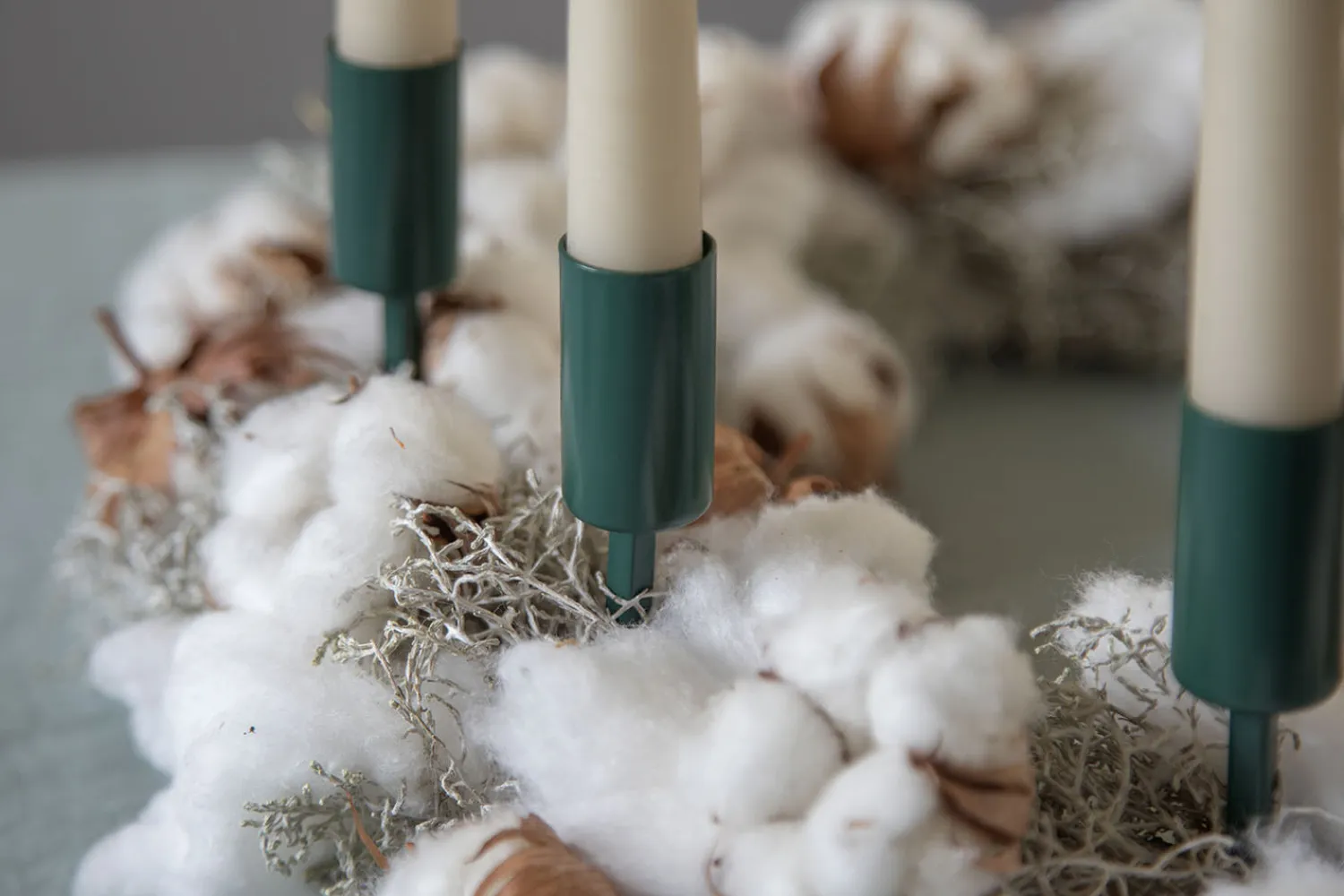 - SPIKE lysholder - mørk grøn*Moudhome New