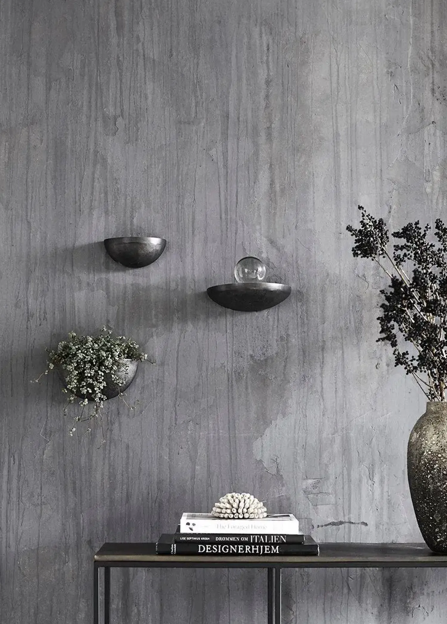 - Cast Hylde S - Antik Nikkel - LIMITED EDITION - Støbt Aluminium^Muubs New