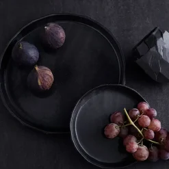 - Desserttallerken Kuri Ø16 - Stone - 2 stk. i en pakke^Muubs Discount