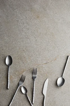 - Bestik Uta - Stonepolish 16 dele - Stål^Muubs Clearance