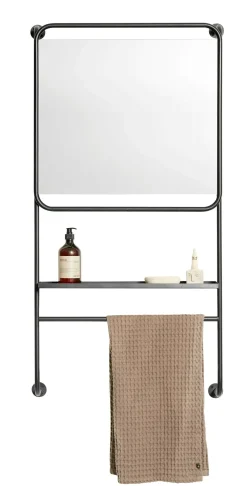 - Copenhagen spejl m. hylder - B: 60 cm, H: 120 cm, D: 22 cm*Muubs New