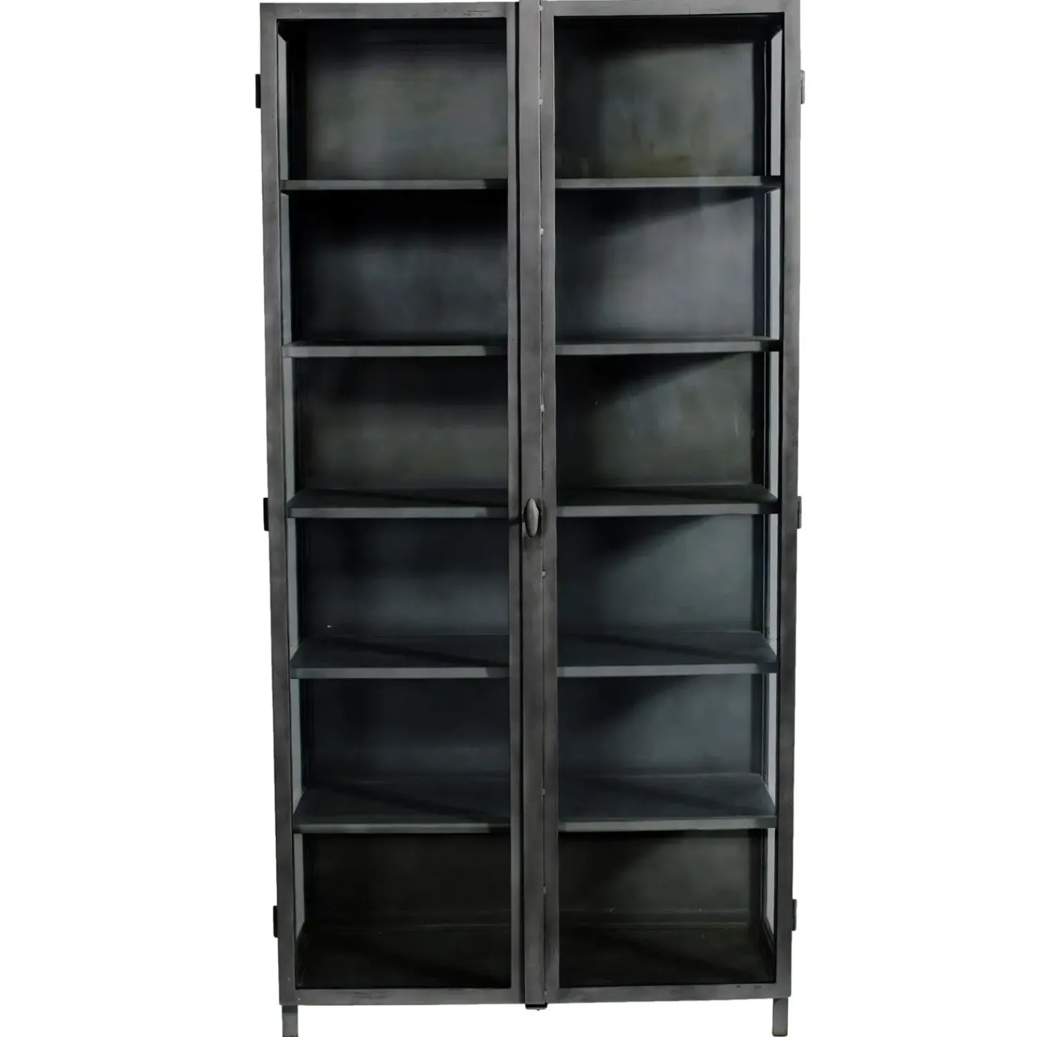 - Glasskab 17 - Jernskab m. glaslåger - 100 x 200 x 45 cm^Muubs Sale