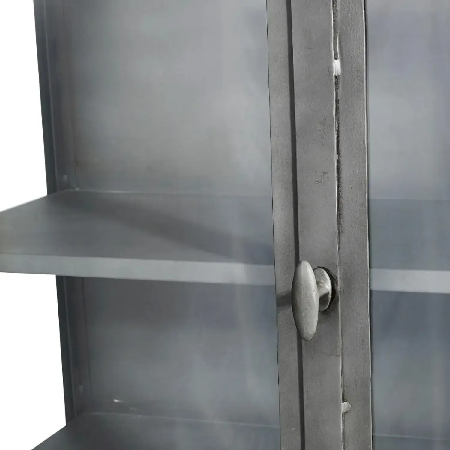 - Glasskab 17 - Jernskab m. glaslåger - 100 x 200 x 45 cm^Muubs Sale