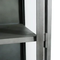 - Glasskab 17 - Jernskab m. glaslåger - 100 x 200 x 45 cm^Muubs Sale