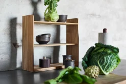 - Krukke m. låg Yami - Brun - Ask/Marmor^Muubs Outlet