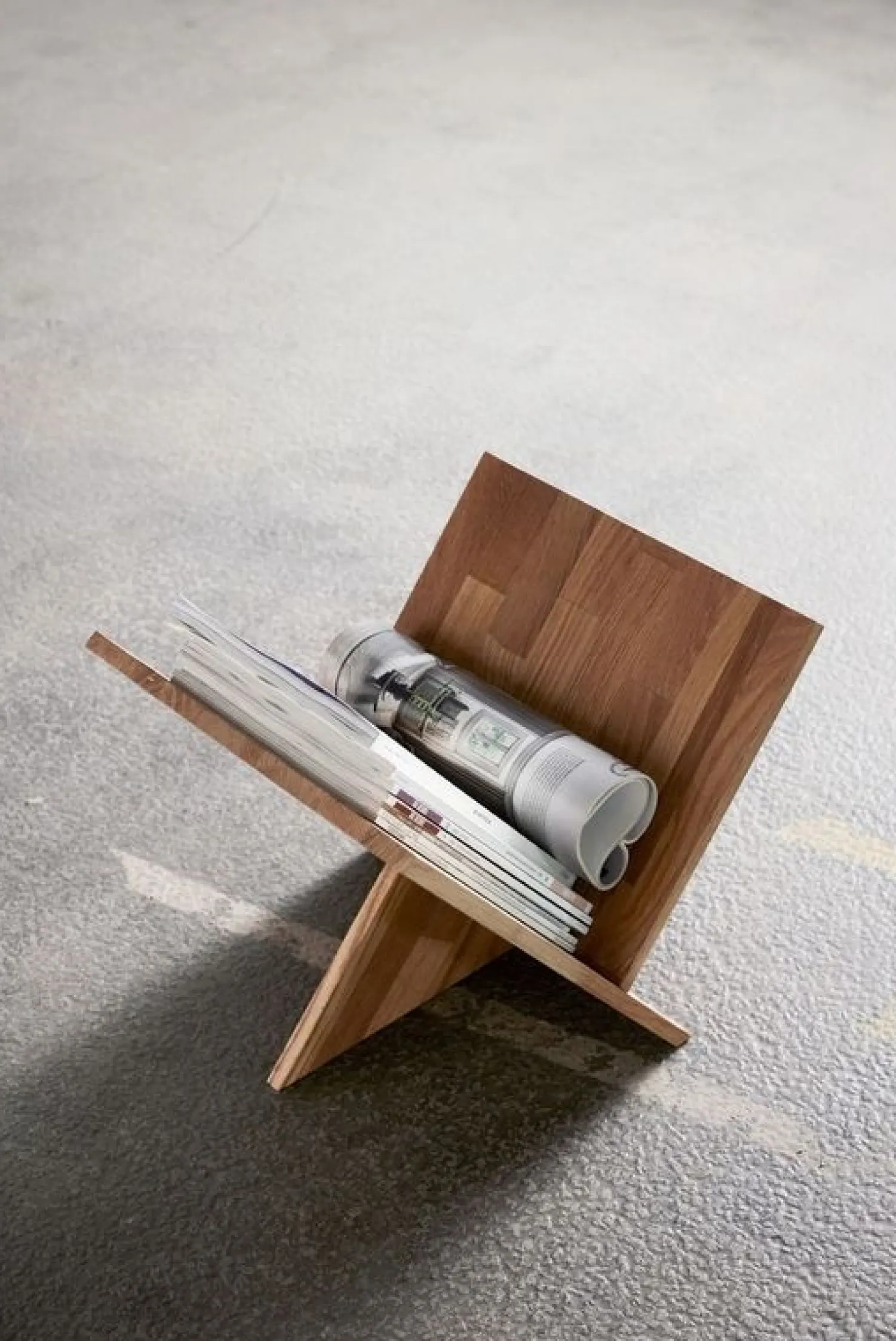 Muubs - Magasinholder Ottawa - Natur - B41 x D36 x H34,5 cm^ Best