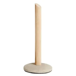 - Ray køkkenrulleholder - Sandsten/Ny teak*Muubs Sale