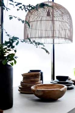 - Salatskål 30 - Teakrod - Natur^Muubs Outlet