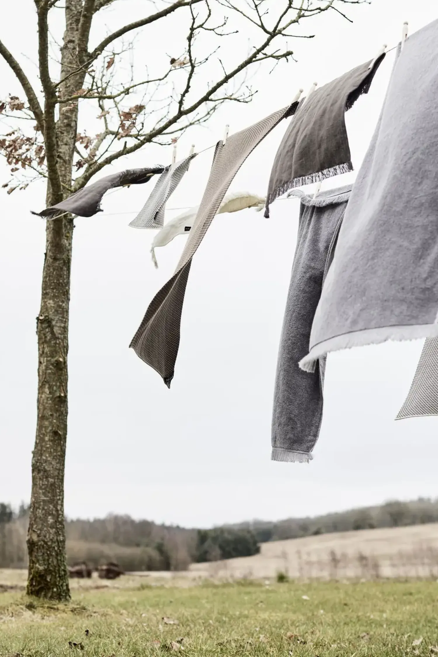 - Sentaku Køkkenhåndklæde - Sort/Brun*Muubs Sale