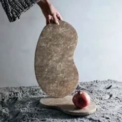 - Tapas bræt organisk Suji - Sand L - Marmor*Muubs Discount