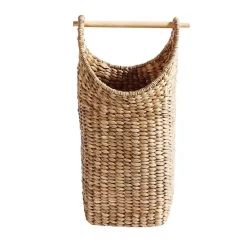 - Toiletrullekurv i flet - H: 60 x Ø: 30 cm*Muubs Clearance